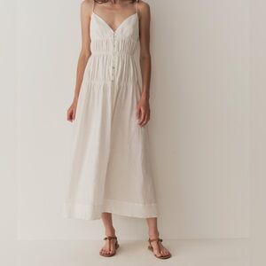 Dôen NWOT Irina Linen Dress in Salt